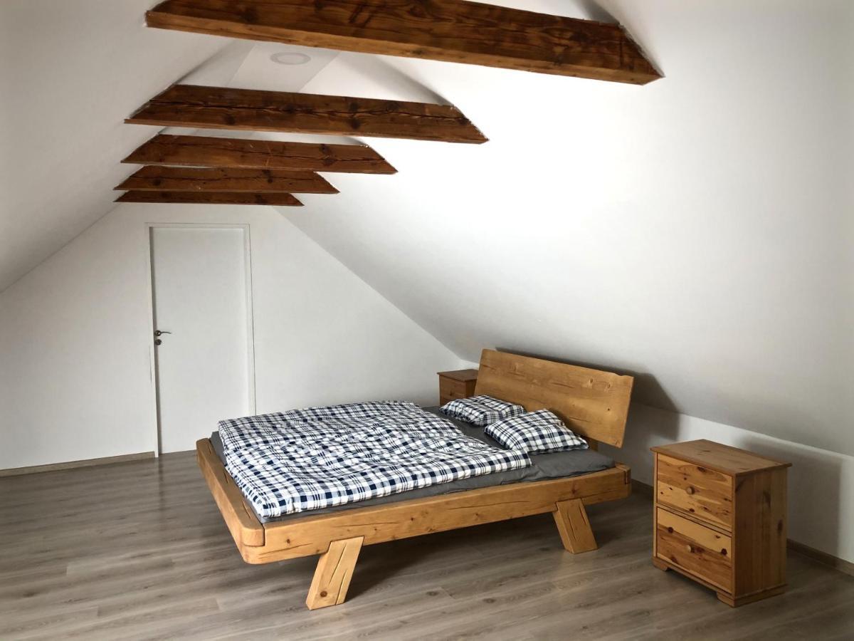 Mezonetovy Apartman S Terasou Na Samote V Lese Vlkava エクステリア 写真