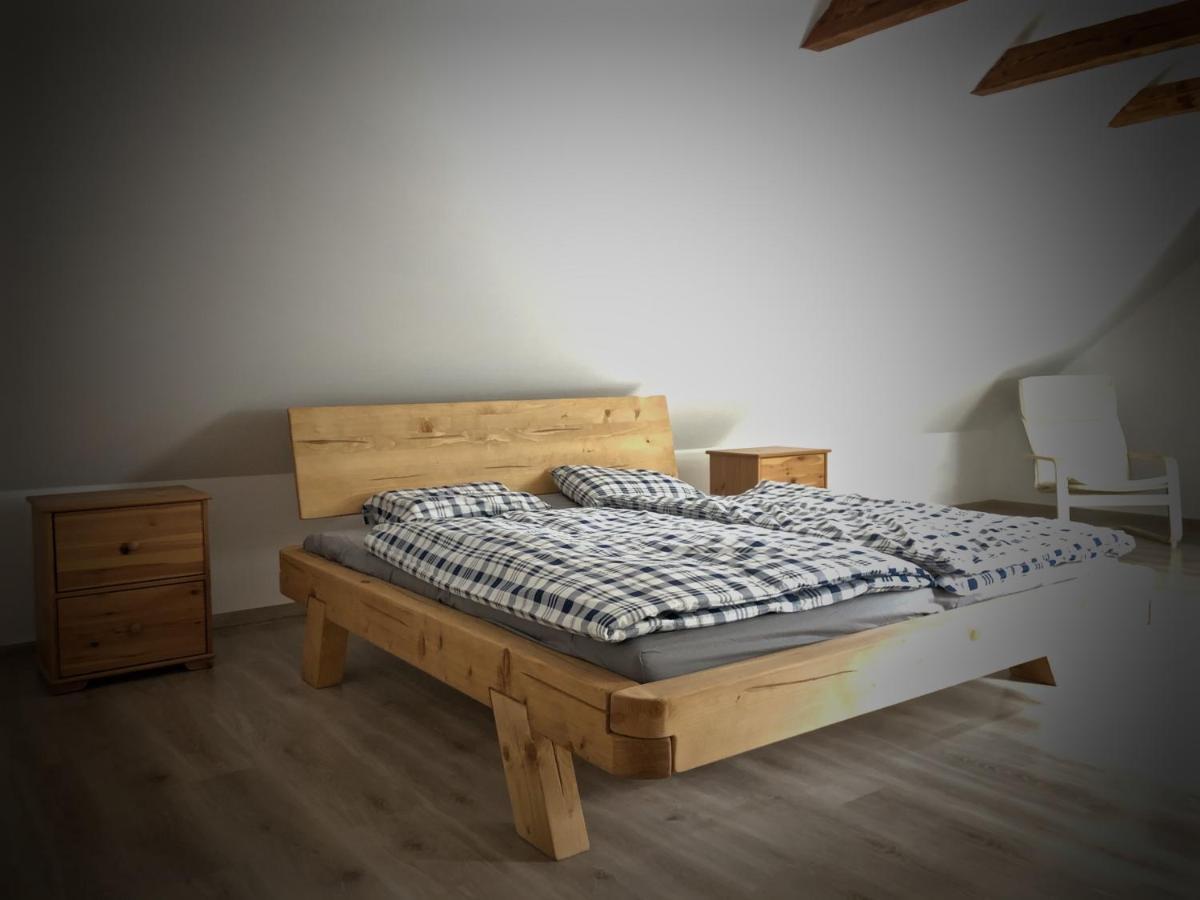 Mezonetovy Apartman S Terasou Na Samote V Lese Vlkava エクステリア 写真